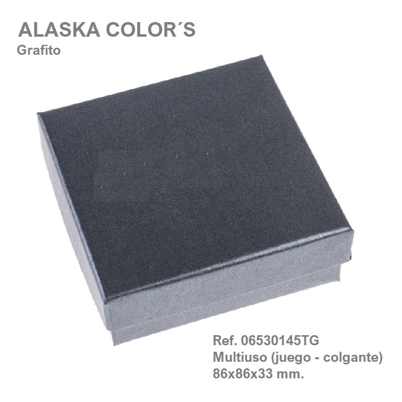 Alaska Color's multipurpose GRAPHITE 86x86x33 mm.